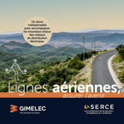 GIMELEC Publication Lignes aériennes 2023 - couverture