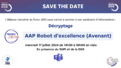 20240717 webinaire AIF AAP robots d'excellence - save the date