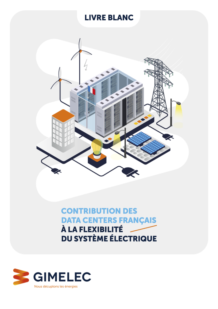 GIMELEC Livre blanc Flexibilité énergétique & Data centers (couverture)