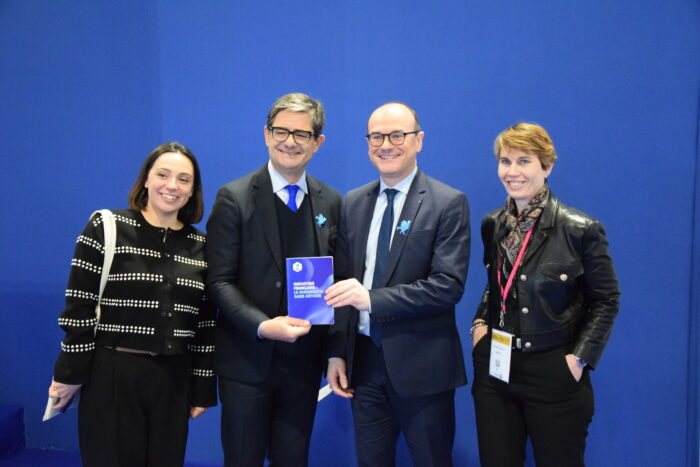 Nicolas Dufourcq -bpifrance remet le Livre Bleu au Ministre chargé de l'Industrie - Sébastien Martin